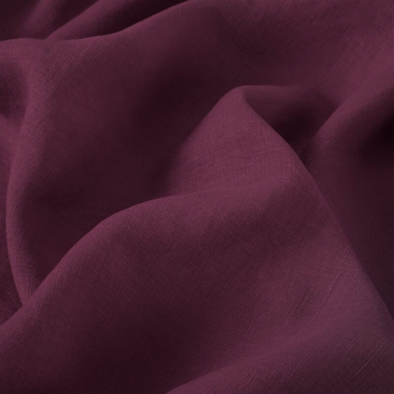 Berry Linen Blend Pillowcase (Pair) - Image 3