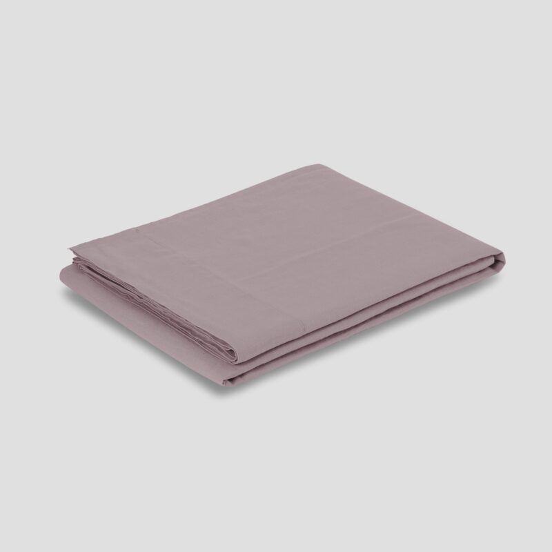 Elderberry Linen Blend Flat Sheet - Image 2