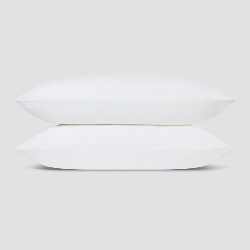 White Linen Blend Pillowcase (Pair) - Image 2
