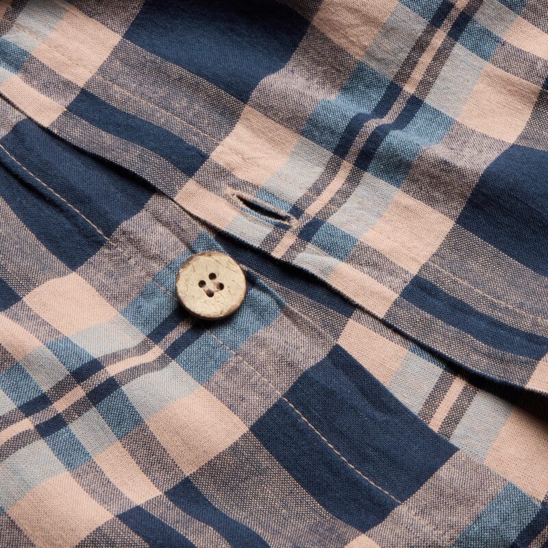 Atlantic Dallington Plaid Linen Blend Duvet Cover - Image 3