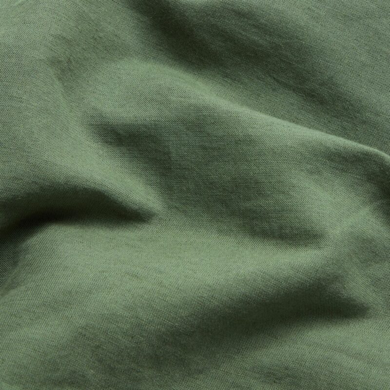Elm Green Linen Blend Flat Sheet - Image 2