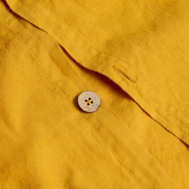 Honey Linen Blend Duvet Cover - Image 4