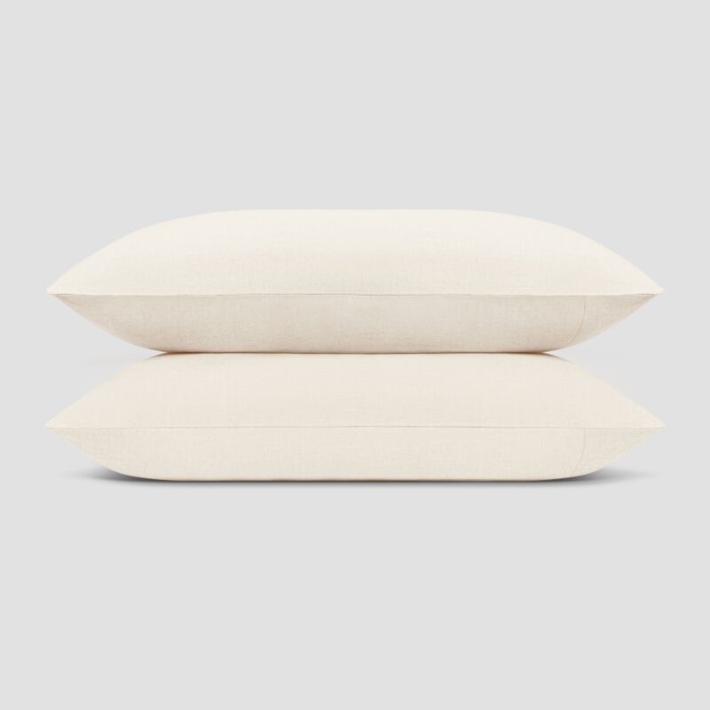 Pearl Linen Blend Pillowcase (Pair) - Image 2