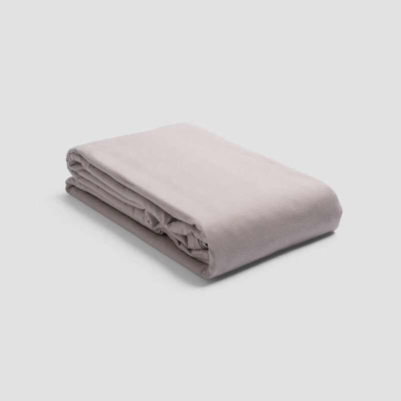 Clay Flannel Cotton Duvet Cover - Image 2