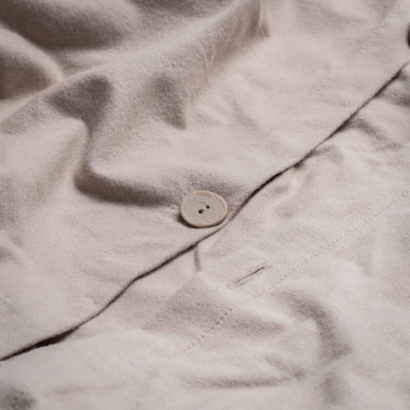 Clay Flannel Cotton Duvet Cover - Image 3