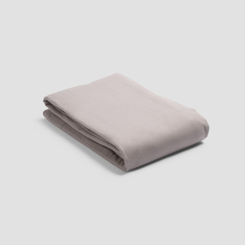 Clay Flannel Cotton Flat Sheet - Image 3